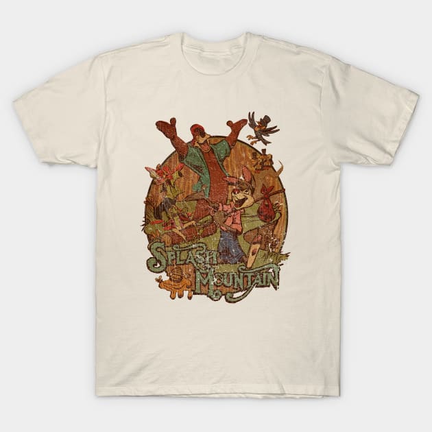 TEXTURE - SPLASH MOUNTAIN T-Shirt by tresnoku